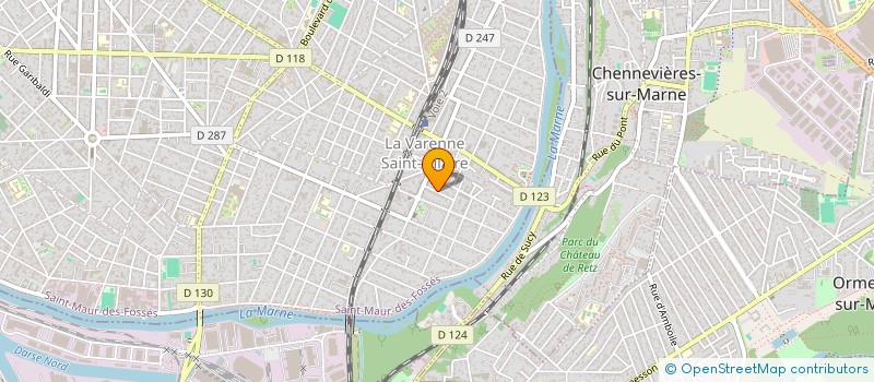 localisation de l'entreprise SCI BUNNEL à SAINT-MAUR-DES-FOSSES