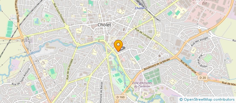localisation de l'entreprise SCI BUNO à CHOLET