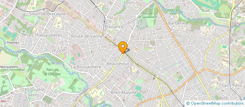 localisation de l'entreprise SCI BURANO  SAINT-HERBLAIN