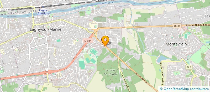 localisation de l'entreprise SCI BURATTINO  LAGNY-SUR-MARNE