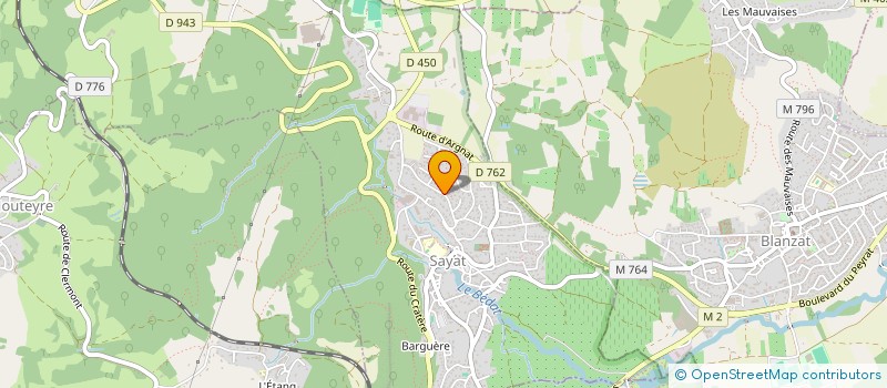 localisation de l'entreprise SCI BURAZOR  SAYAT