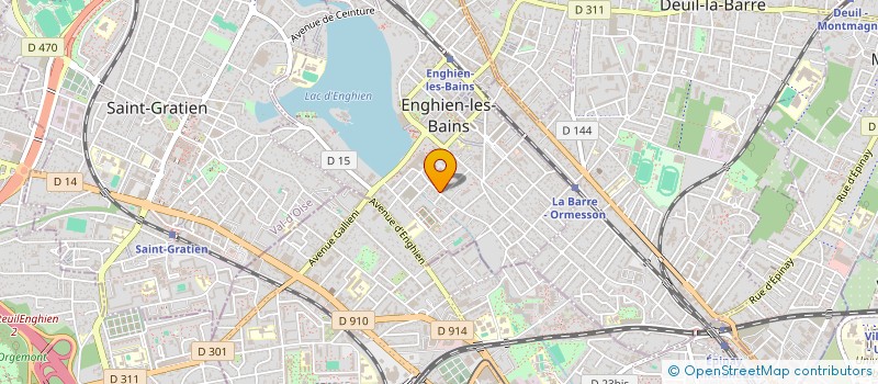 localisation de l'entreprise SCI BURCZYNSKI à ENGHIEN-LES-BAINS