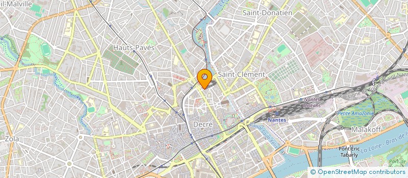 localisation de l'entreprise SCI BUREAU à NANTES
