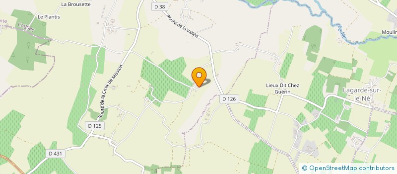 localisation de l'entreprise SCI BUREAU DES GRANDS LANDRIS à GUIMPS