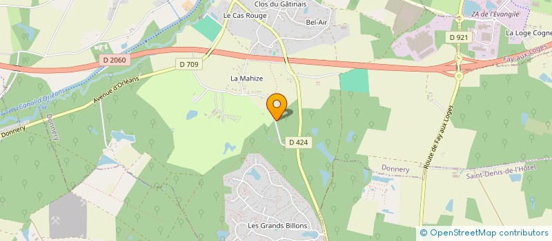 localisation de l'entreprise SCI BUREAU SPORT SANTE à SAINT-JEAN-DE-BRAYE