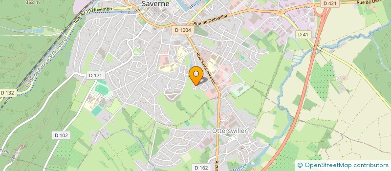 localisation de l'entreprise SCI BUREAUX RESIDENCE MARIE ANTOINETTE  SAVERNE