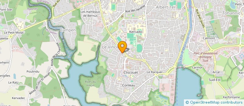 localisation de l'entreprise SCI BURENNES à VANNES