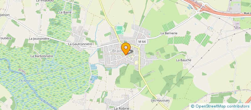 localisation de l'entreprise SCI BUREVIOU  BRAINS