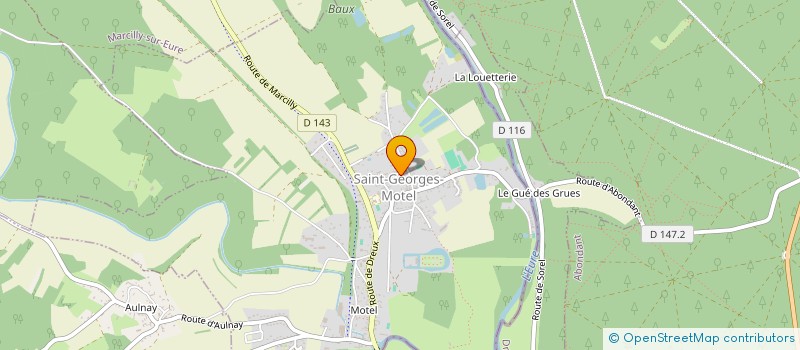 localisation de l'entreprise SCI BURG-OMONT  SAINT-GEORGES-MOTEL