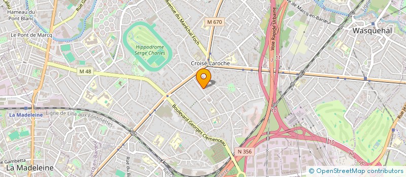 localisation de l'entreprise SCI BURIAN à MARCQ-EN-BARŒUL