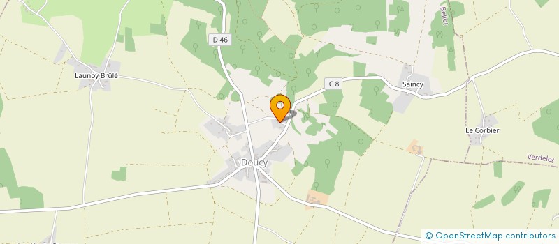 localisation de l'entreprise SCI  BURIN - PENET  BELLOT