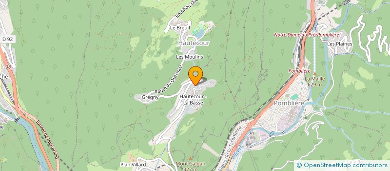 localisation de l'entreprise SCI BURLET  HAUTECOUR