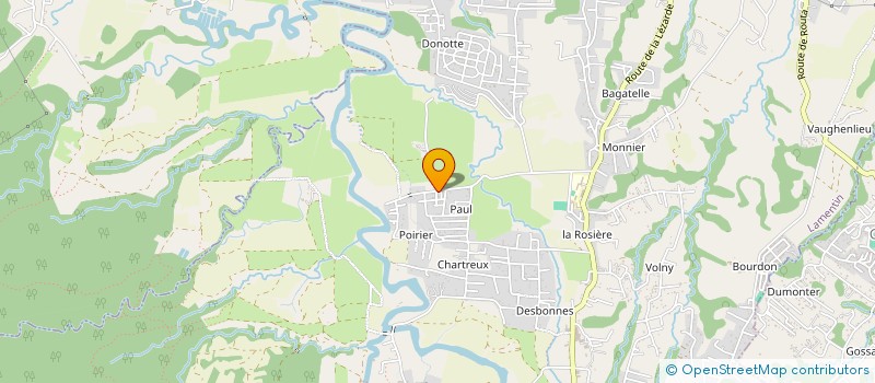 localisation de l'entreprise SCI BURLETTE  LAMENTIN