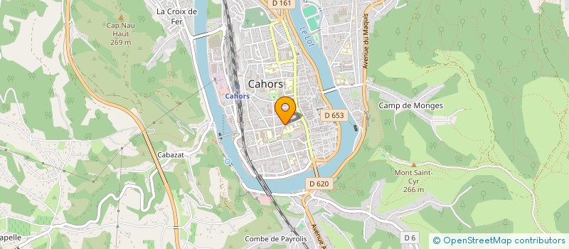 localisation de l'entreprise SCI BURO IMMO  FLAUJAC-POUJOLS