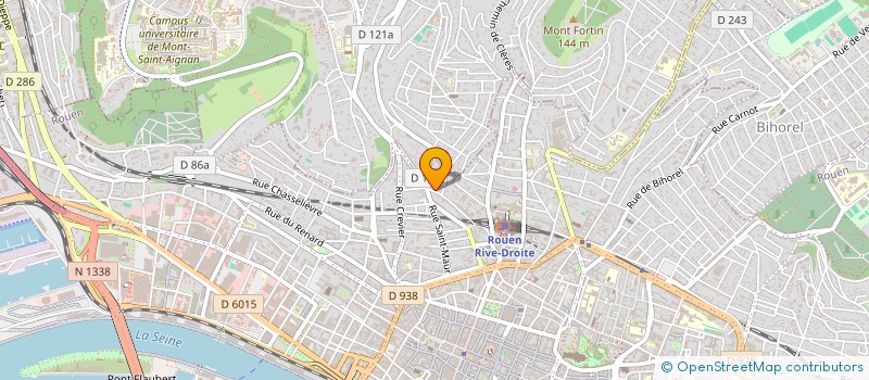 localisation de l'entreprise SCI BURO26 à ROUEN