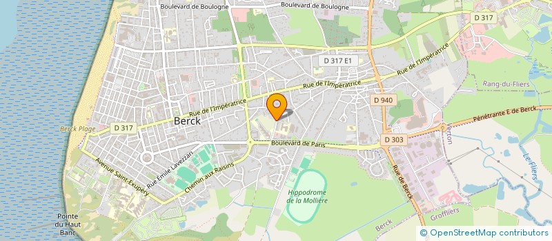 localisation de l'entreprise SCI BUROGA à BERCK
