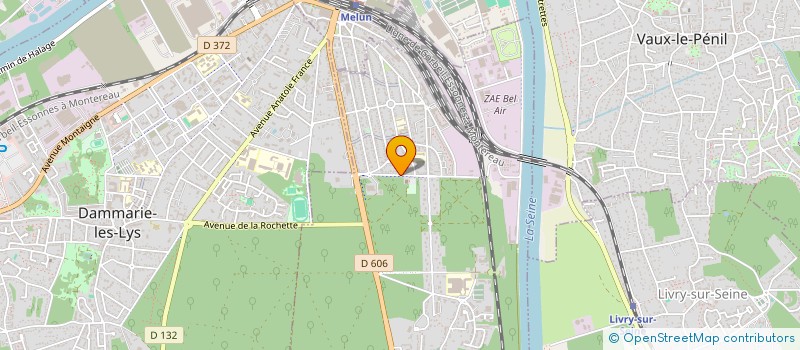 localisation de l'entreprise SCI BUROSTART  LA ROCHETTE