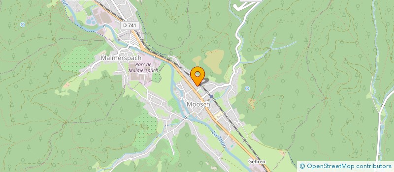 localisation de l'entreprise SCI BURRER  MOOSCH