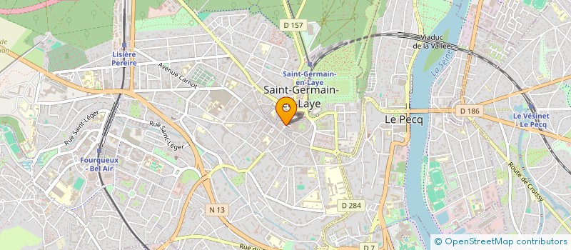 localisation de l'entreprise SCI BUSINESS INVESTISSEMENT  SAINT-GERMAIN-EN-LAYE