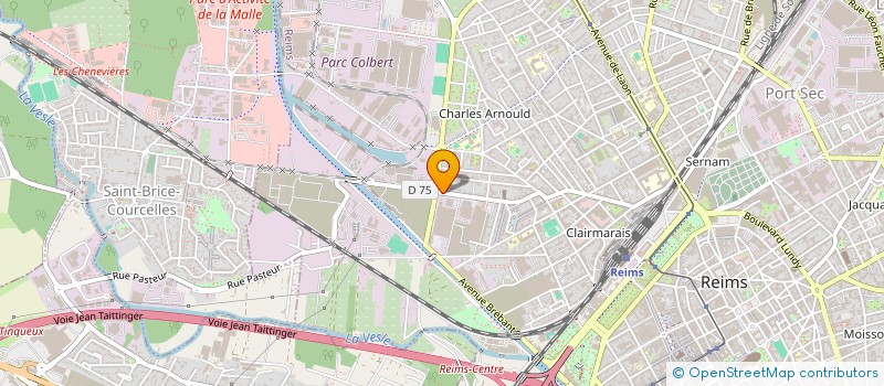 localisation de l'entreprise SCI BUSINESS-POOL  REIMS