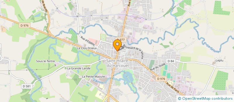 localisation de l'entreprise SCI BUSNEL  SAINT-HILAIRE-DU-HARCOUET