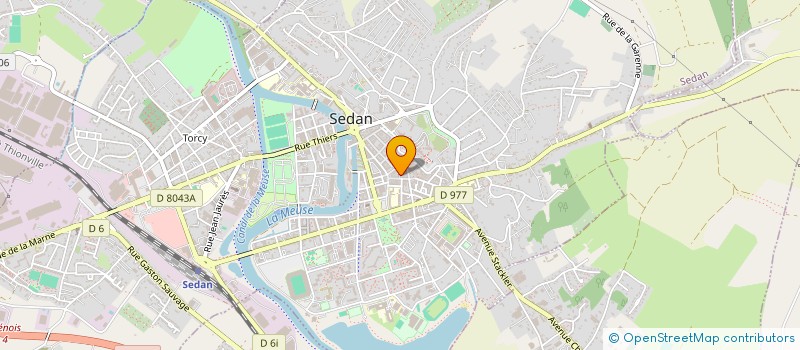 localisation de l'entreprise SCI BUTTER STREET  SEDAN