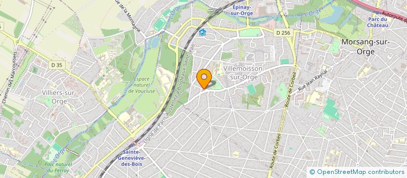 localisation de l'entreprise SCI BUTTERFLIES à VILLEMOISSON-SUR-ORGE