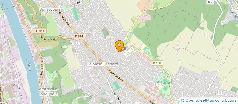 localisation de l'entreprise SCI BUTTERFLY  LE MESNIL-ESNARD