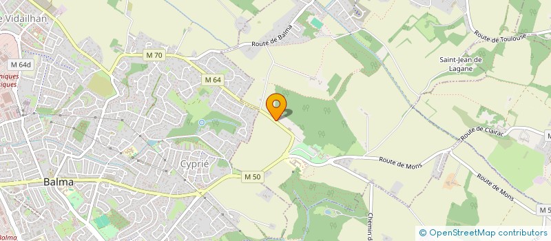 localisation de l'entreprise SCI BUTTERFLY  PIN-BALMA