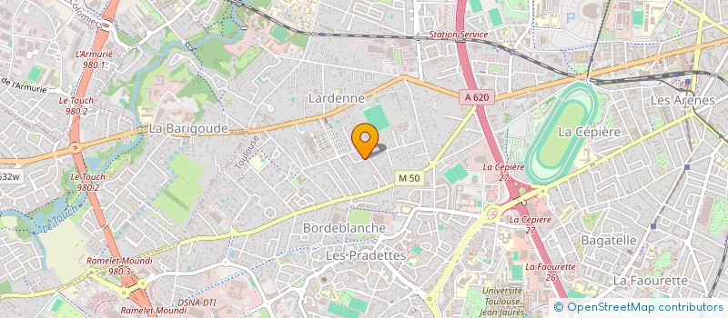localisation de l'entreprise SCI BUTTERFLY à TOULOUSE