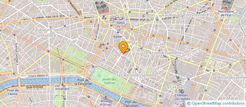 localisation de l'entreprise SCI BUTTES ALBERT 1ER  PARIS