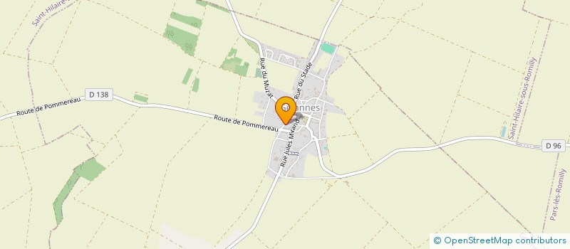 localisation de l'entreprise SCI BUXOR  GELANNES