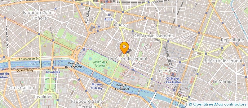 localisation de l'entreprise SCI BUXUS à PARIS