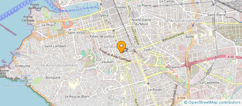 localisation de l'entreprise SCI BUY BAILLE à MARSEILLE