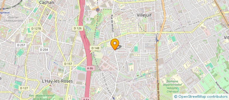 localisation de l'entreprise SCI BUZIOS à VILLEJUIF