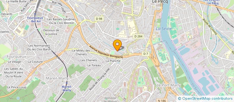 localisation de l'entreprise SCI BUZOT  SAINT-GERMAIN-EN-LAYE