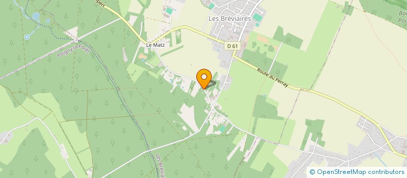 localisation de l'entreprise SCI BV  LE PERRAY-EN-YVELINES