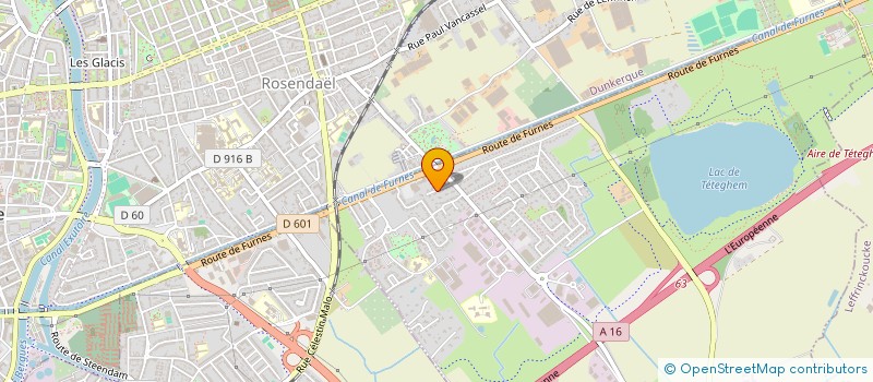 localisation de l'entreprise SCI BV  TETEGHEM-COUDEKERQUE-VILLAGE