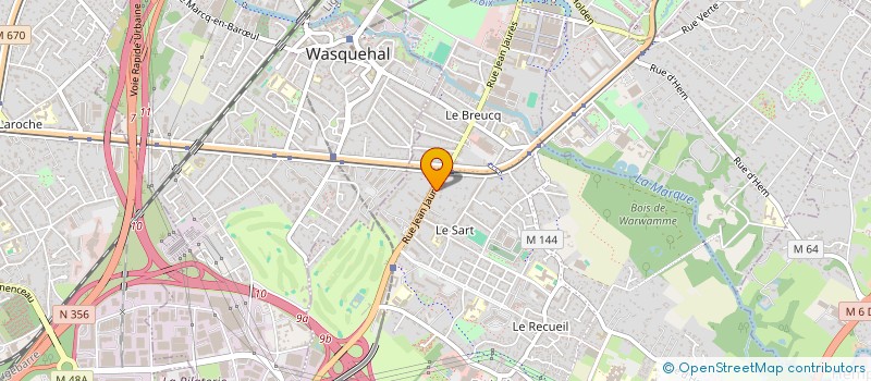 localisation de l'entreprise SCI BV 92 à VILLENEUVE-D'ASCQ