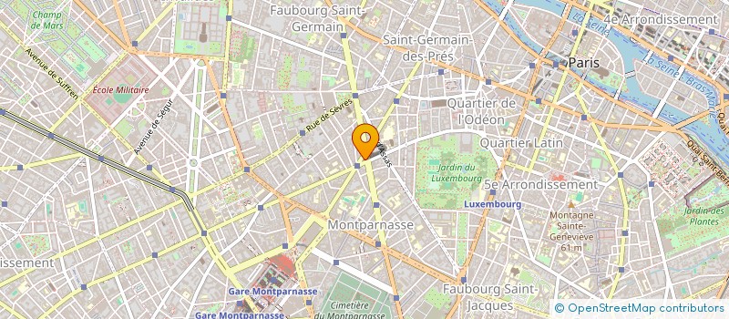 localisation de l'entreprise SCI BV BEAUSSIER VISSIERE  PARIS