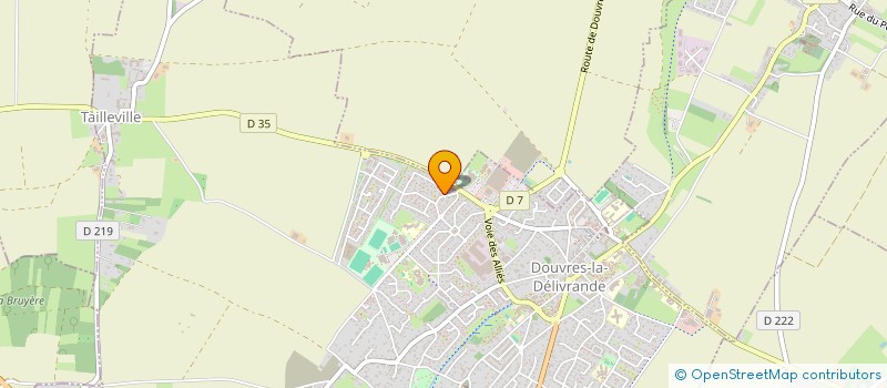 localisation de l'entreprise SCI BV KOENIG  DOUVRES-LA-DELIVRANDE