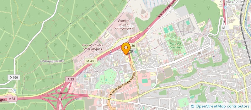 localisation de l'entreprise SCI BV MAC MAHON  MAXEVILLE