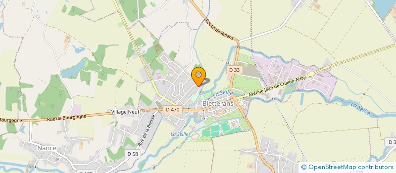 localisation de l'entreprise SCI BV2  ARLAY