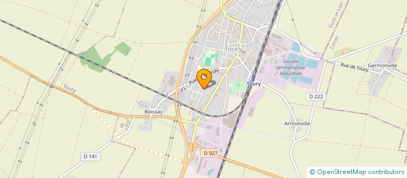 localisation de l'entreprise SCI BVB à JANVILLE-EN-BEAUCE