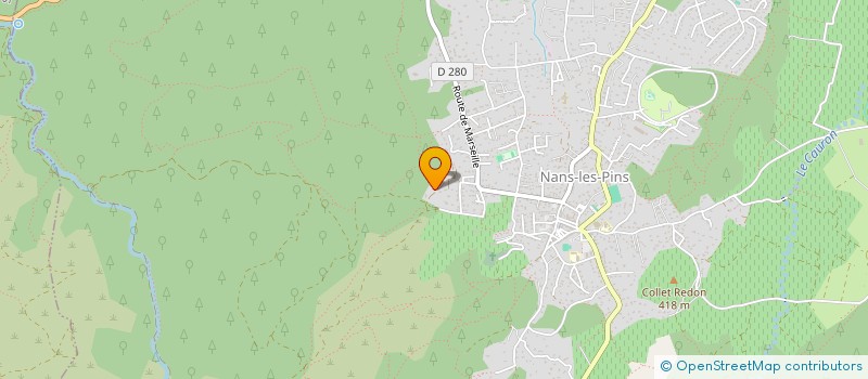 localisation de l'entreprise SCI BVD  NANS-LES-PINS