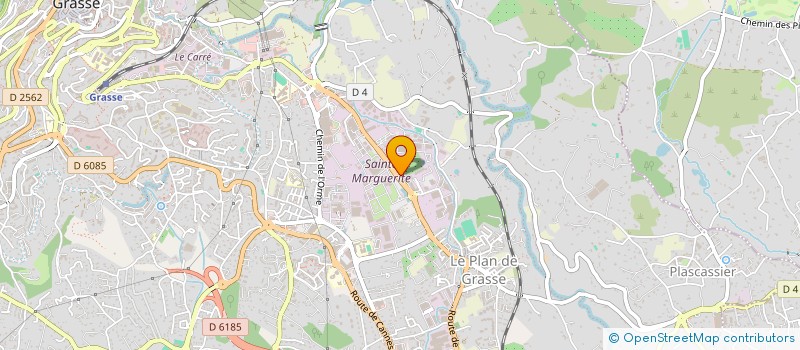 localisation de l'entreprise SCI BVHM  GRASSE
