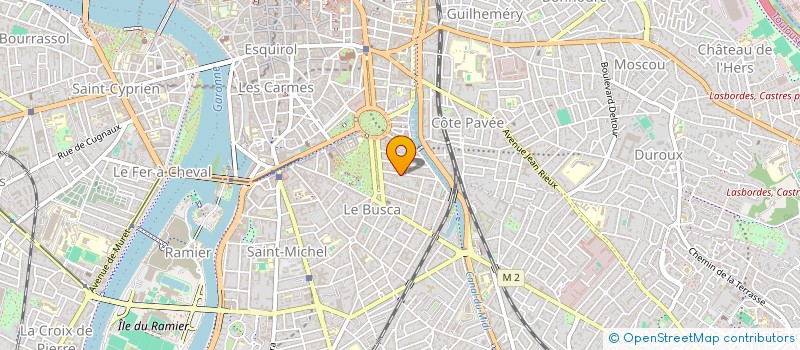 localisation de l'entreprise SCI BVM 78 à TOULOUSE