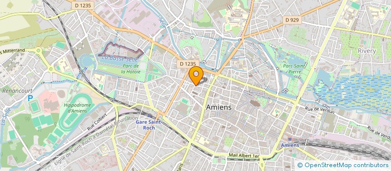 localisation de l'entreprise SCI BVN à AMIENS