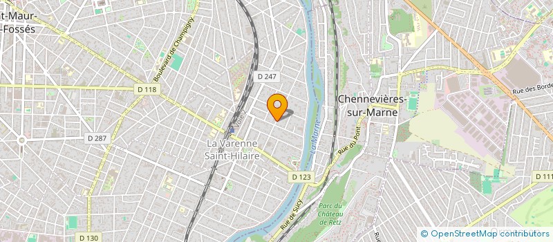 localisation de l'entreprise SCI BVP à SAINT-MAUR-DES-FOSSES