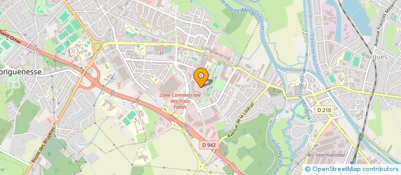 localisation de l'entreprise SCI BVR  RACQUINGHEM